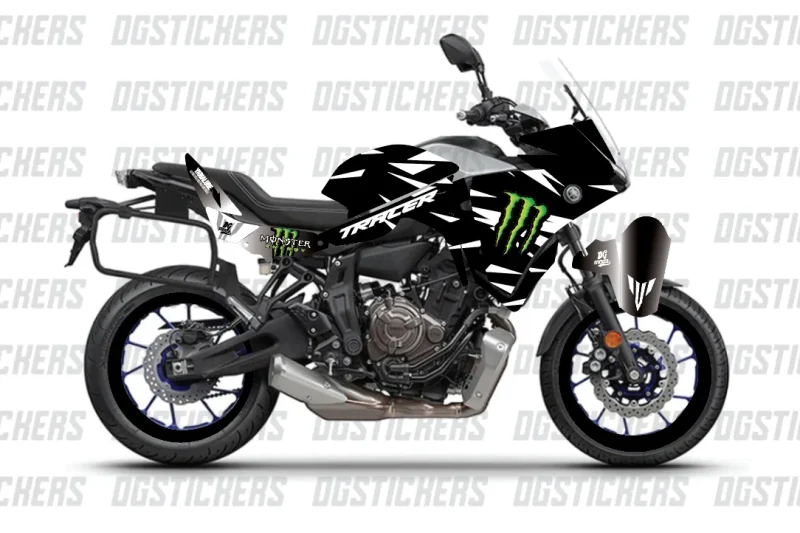 Yamaha Tracer 700 2020-2024 Monster Beyaz kaplama seti