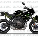 Yamaha Tracer 700 2020-2024 Monster Haki kaplama seti