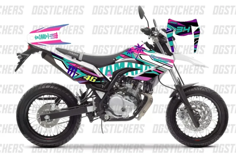 Yamaha WR125 2011-2015 Hawaii kaplama seti