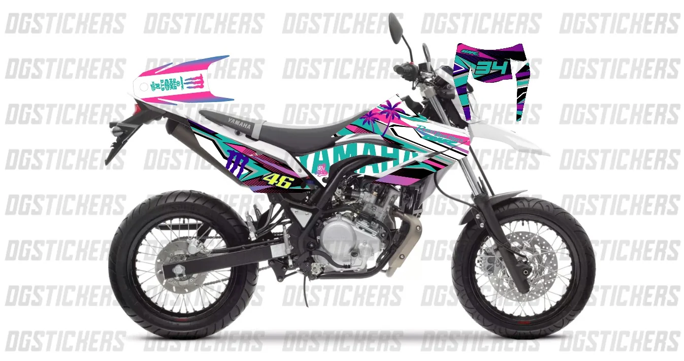 Yamaha WR125 2011-2015 Hawaii kaplama seti