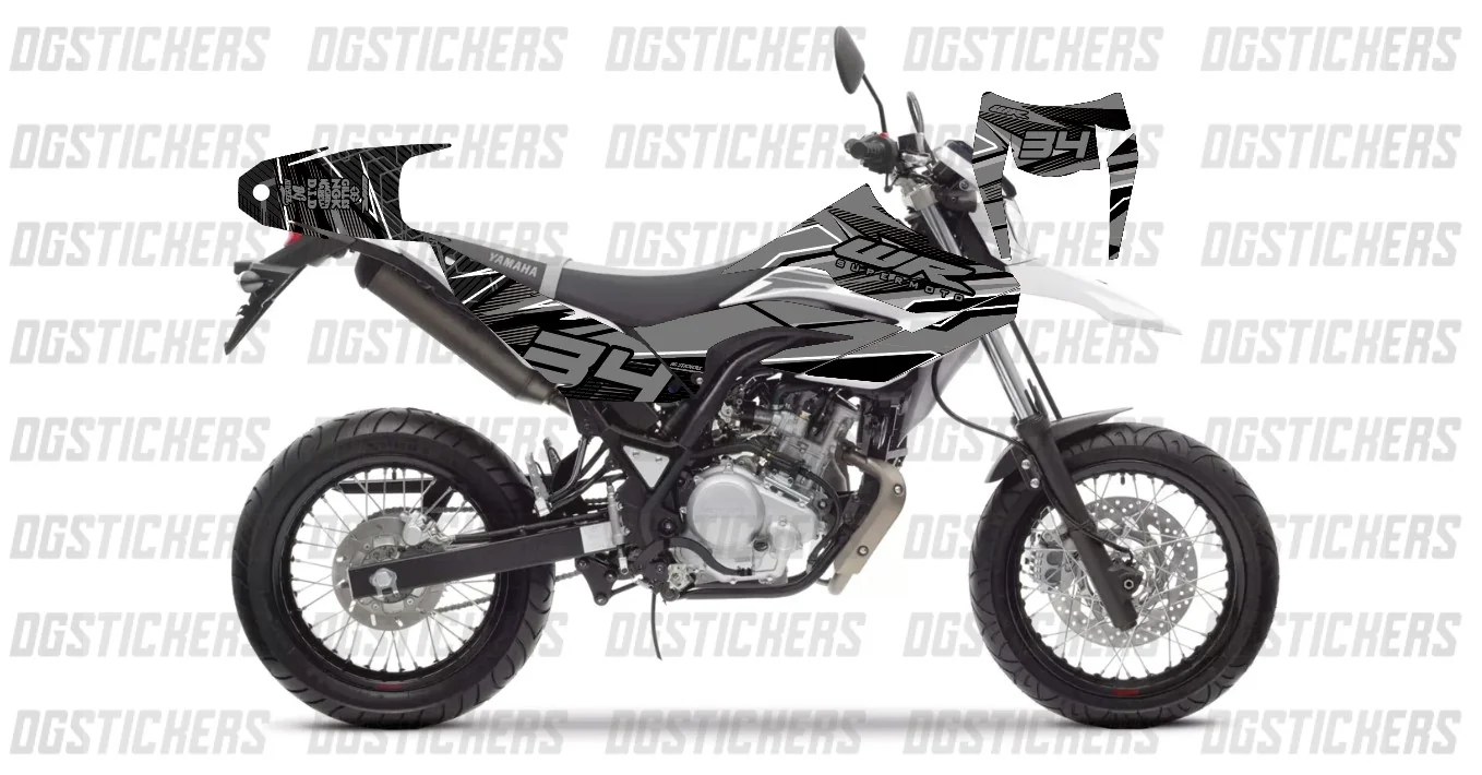 Yamaha WR125 2011-2015 Super WR Gri kaplama seti