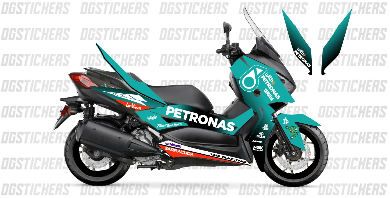 Yamaha X-Max 2023-2026 Petronas kaplama seti